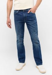 Męskie Spodnie Jeansowe MUSTANG Tramper Straight Denim Blue 1015516 5000 882. Niebieskie jeansy męskie Mustang, z denimu. Za 219.99 zł.