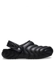 Crocs Klapki Classic Lined Overpuff Clog 210059 Czarny. Czarne klapki męskie Crocs, bez wzorów, z tworzywa sztucznego, bez zapięcia. Za 169.99 zł.
