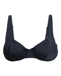 Dół bikini z fiszbinami w miseczce D dla Kobiety BEACH CLASSICS Czarny. Czarne stroje kąpielowe damskie Roxy, s, bez wzorów, z elastanu. Za 179.00 zł.