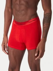 Calvin Klein Underwear Bokserki LV00NB4461 Czerwony. Czerwone bokserki męskie Calvin Klein Underwear, bez wzorów, z bawełny. Za 109.99 zł.