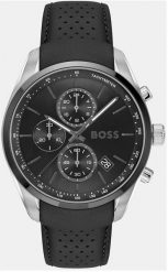 Zegarek Boss BOSS 1514224 zegarek męski szary 44.5 mm. Szare zegarki męskie Boss, bez wzorów. Za 1,114.69 zł.