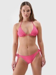 4F Góra od bikini damska - fuksja XS. Czerwone bikini 4F, xs, bez wzorów, z elastanu. Za 49.99 zł.
