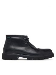 Clarks Trzewiki Cleyhill Top 26320156 Czarny. Czarne botki męskie Clarks, bez wzorów, ze skóry, bez obcasa, bez zapięcia. Za 519.99 zł.