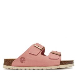 Klapki Dr. Brinkmann. Czerwone klapki damskie Dr. Brinkmann, bez wzorów, bez obcasa, bez zapięcia. Za 279.99 zł.