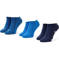 Zestaw 2 par niskich skarpet unisex PUMA - 886412 Navigate/Peacoat. Niebieskie skarpety męskie Puma, bez wzorów, z bawełny. Za 45.99 zł.