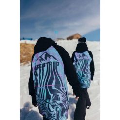 Bluza outdoorowa z kapturem męska DEEP TRIP Melt softshell. Czarne bluzy męskie DEEP TRIP, na zimę, m, bez wzorów, z softshellu, sportowe, bez ramiączek, z kapturem. Za 499.00 zł.