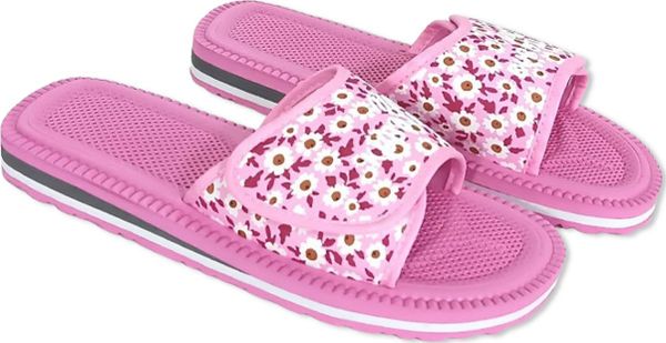 Kubota Piankowe klapki - Rzep Rozmiar 37 - Różowe. Czerwone klapki damskie Kubota, bez wzorów, sportowe, bez obcasa, bez zapięcia. Za 49.99 zł.