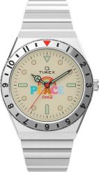 Zegarek Timex Zegarek damski Timex TW2V25800 srebrny. Szare zegarki damskie Timex, srebrne. Za 728.00 zł.