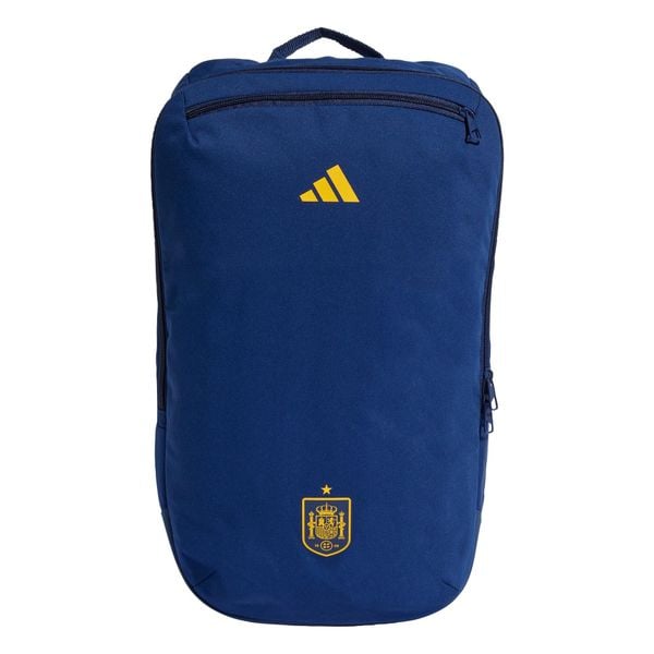 Plecak piłkarski Hiszpania. Niebieskie plecaki damskie Adidas, bez wzorów, z materiału, sportowe. Za 219.00 zł.