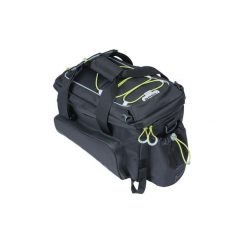 Torba na bagaż Miles XL Pro, czarno-limonkowa. Czarne torby na ramię męskie BASIL, z materiału, na ramię. Za 437.20 zł.