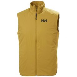 Wodoodporna kurtka bez rękawów Helly Hansen Odin Stretch 2.0. Brązowe kurtki męskie Helly Hansen, m, bez wzorów, bez kaptura. Za 681.00 zł.
