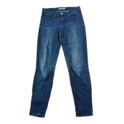 Second life - Levi Strauss damskie jeansy Skinny 711 - Stan bardzo dobry. Niebieskie jeansy damskie Levi's®, bez wzorów, z denimu, eleganckie. Za 127.76 zł.