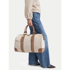 Torba weekendowa Nine West. Brązowe torby podróżne damskie Nine West, bez wzorów. Za 399.99 zł.