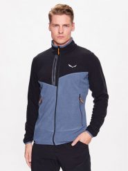 Salewa Polar Paganella 27924 Granatowy Regular Fit. Niebieskie bluzy sportowe męskie Salewa, m, bez wzorów, z polaru, bez kaptura. Za 339.99 zł.