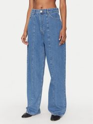 2NDDAY Jeansy Flossy 2245762964 Niebieski Relaxed Fit. Niebieskie jeansy damskie 2NDDAY, bez wzorów, z bawełny. Za 559.99 zł.