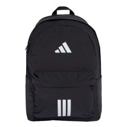 Plecak Essentials 3-Stripes Back To School 2. Czarne plecaki męskie Adidas, bez wzorów, z poliesteru, klasyczne. Za 119.00 zł.