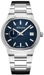 Zegarek męski Adriatica A8349.5115A srebrny. Szare zegarki męskie Adriatica, bez wzorów, srebrne. Za 2,950.00 zł.