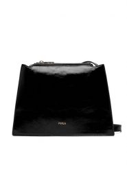 Furla Torebka Nuvola S WB01275 BX4100 CN O6000 Czarny. Czarne listonoszki damskie Furla, bez wzorów, ze skóry, bez dodatków. Za 1,649.00 zł.