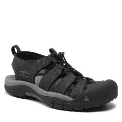 Sandały Keen. Czarne buty zimowe męskie Keen, bez wzorów, sportowe, bez zapięcia. Za 399.99 zł.
