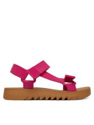 Melissa Sandały Flowing Papete Ad 33908 Różowy. Czerwone sandały damskie Melissa, bez wzorów, z tworzywa sztucznego, bez obcasa, na płaskiej podeszwie, bez zapięcia. Za 332.99 zł.