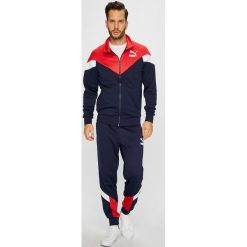 Puma - Bluza. Niebieskie bluzy męskie Puma, m, bez wzorów, z bawełny, bez ramiączek, bez kaptura. W wyprzedaży za 179.90 zł.