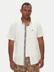 Quiksilver Koszula Time Box EQYWT04622 Biały Regular Fit. Białe koszule męskie Quiksilver, m, bez wzorów, z bawełny, bez kołnierzyka, bez ramiączek. Za 179.99 zł.
