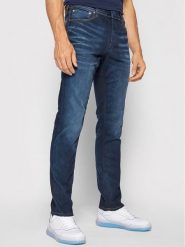 Jack & Jones Jeansy Tim 12118215 Granatowy Slim Fit. Niebieskie jeansy męskie Jack & Jones, z bawełny. Za 249.99 zł.