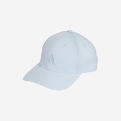 Czapka sportowa z daszkiem ADIDAS. Brązowe czapki damskie Adidas, na lato, bez wzorów, z materiału, sportowe. Za 79.99 zł.