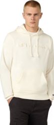 Champion Bluza męska Champion Hooded Sweatshirt kremowa 220782 YS084 M. Białe bluzy męskie Champion, m, bez wzorów, bez ramiączek, bez kaptura. Za 238.99 zł.