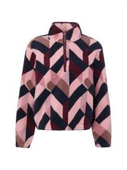 ONLY bluza z polaru Kobiety różowy, XS. Czerwone bluzy damskie ONLY, xs, bez wzorów, z polaru, bez ramiączek, bez kaptura. Za 199.95 zł.