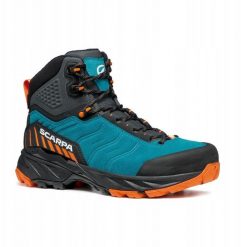 Buty trekkingowe męskie Scarpa Buty rush trk gtx-pagoda blue-mango-42 SCARPA. Niebieskie trekkingi męskie Scarpa, bez zapięcia. Za 810.55 zł.