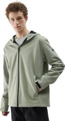 Kurtka męska softshell 4F M324 oliwkowa 4FWSS25TSOFM324 44S S. Zielone kurtki męskie 4F, m, bez wzorów, z softshellu, bez kaptura. Za 219.89 zł.