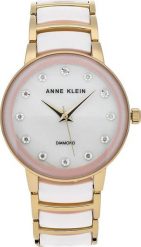 Zegarek Anne Klein Zegarek damski Anne Klein AK-2672LPGB różowy. Czerwone zegarki damskie Anne Klein. Za 602.00 zł.