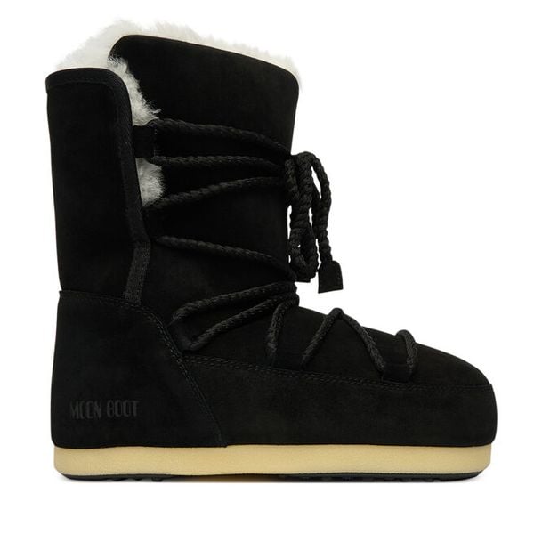 Śniegowce Moon Boot. Czarne śniegowce damskie Moon Boot, bez zapięcia. Za 1,129.00 zł.