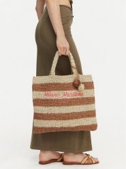 Liu Jo Torebka VA6197 A0006 Brązowy. Brązowe shopperki damskie Liu Jo, bez wzorów, bez dodatków. Za 389.99 zł.