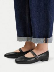 Lasocki Baleriny CEO-RST-ROMI-96 Czarny. Czarne balerinki damskie Lasocki, bez wzorów, ze skóry, bez obcasa, bez zapięcia. Za 199.99 zł.