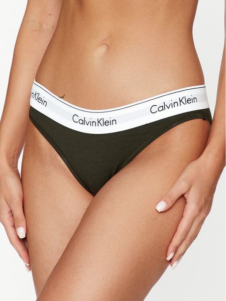 Calvin Klein Underwear Figi klasyczne 0000F3787E Zielony. Zielone majtki damskie Calvin Klein Underwear, z bawełny. Za 69.99 zł.