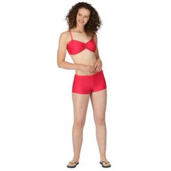 Góra Od Bikini damska Aceana III. Czerwone stroje kąpielowe damskie Regatta, xl, bez wzorów, z elastanu. Za 35.99 zł.