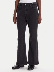 Tommy Jeans Jeansy Sylvia DW0DW20503 Czarny Flare Fit. Czarne jeansy damskie Tommy Jeans, bez wzorów, z bawełny. Za 319.99 zł.