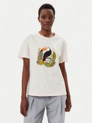 Liu Jo T-Shirt WA5230 JS904 Różowy Regular Fit. Czerwone t-shirty damskie Liu Jo, s, bez wzorów, z bawełny, bez kołnierzyka, bez ramiączek. Za 359.99 zł.