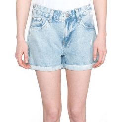 Pepe Jeans Mable Szorty Niebieski. Niebieskie szorty damskie Pepe Jeans, bez wzorów, z bawełny. Za 292.95 zł.