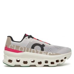 Buty do biegania On. Szare obuwie sportowe damskie On, bez wzorów, bez zapięcia, do biegania. Za 659.99 zł.