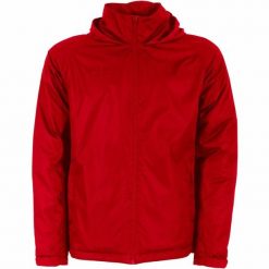 Wodoodporna kurtka na każdą pogodę Stanno Prime. Czerwone kurtki męskie STANNO, l, bez wzorów, bez kaptura. Za 364.00 zł.