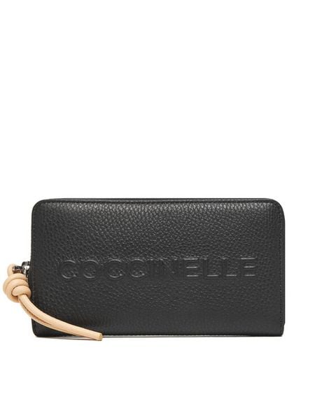 Coccinelle Portfel E2 QBB 11 32 01 Czarny. Czarne portfele damskie Coccinelle, ze skóry. Za 449.99 zł.