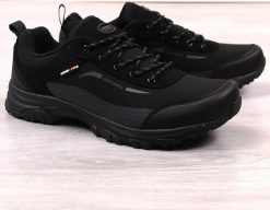 Buty trekkingowe męskie American Club Buty trekkingowe wodoodporne męskie czarne American Club 41. Czarne trekkingi męskie American CLUB, bez zapięcia. Za 149.00 zł.