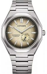 Zegarek Citizen Super Titanium Zegarek męski 40 mm (NK5020-58P). Zegarki męskie CITIZEN, bez wzorów. Za 2,230.99 zł.