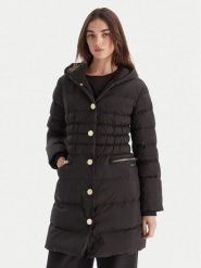 Armani Exchange Płaszcz zimowy XW000652 AF15984 UC001 Czarny Regular Fit. Czarne płaszcze damskie Armani Exchange, na zimę, xs, bez wzorów, z syntetyku, bez kołnierzyka, bez kaptura. Za 1,409.00 zł.