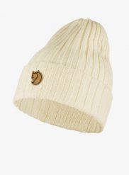 Czapka zimowa Fjallraven Byron Hat - chalk white. Białe czapki damskie Fjällräven, na zimę, bez wzorów, z materiału, biznesowe. Za 252.45 zł.