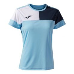 Damski jersey Joma Crew V. Białe koszulki sportowe damskie Joma, bez wzorów, z jersey, bez ramiączek, do piłki nożnej. Za 69.79 zł.