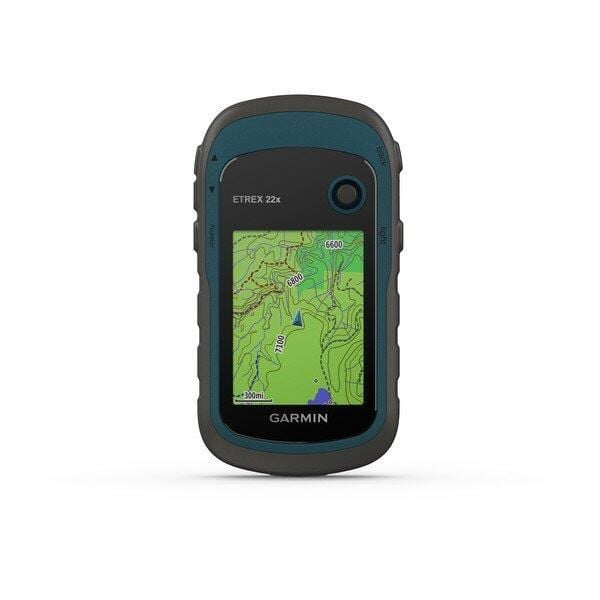 Morski GPS Garmin eTrex 22x wodoodporny, 8 GB pamięci. Czarne, cyfrowe zegarki damskie Garmin, z tworzywa sztucznego, sztuczne. Za 839.55 zł.